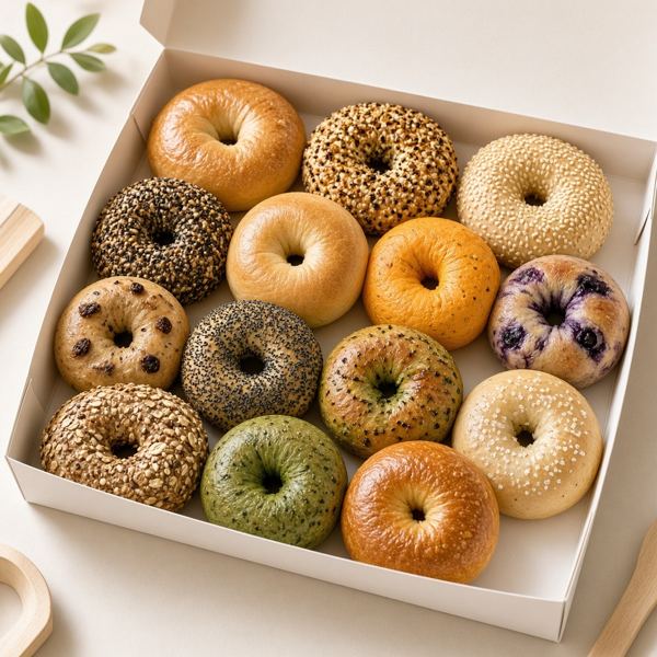 Baker's Dozen Bagels from Panera Bread menu
