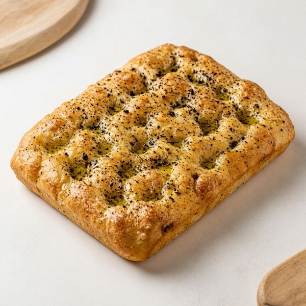 Black Pepper Focaccia from Panera Bread menu
