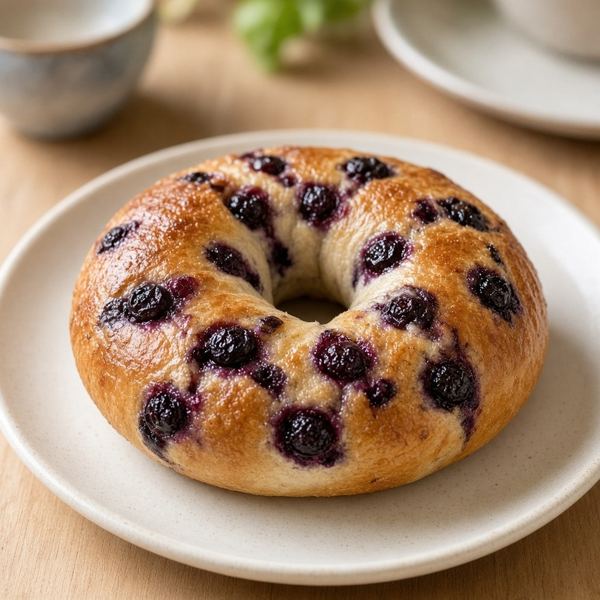 Blueberry Bagel from Panera Bread menu