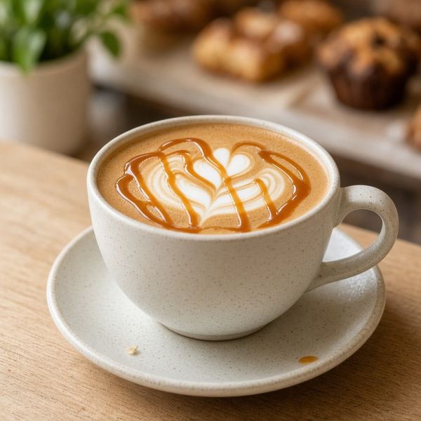 Caramel Latte from Panera Bread menu
