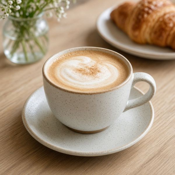 Spiced chai tea blended with steamed milk, served hot or over ice in 16 or 20 fl oz sizes.