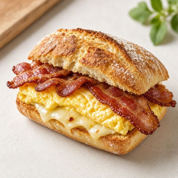 Ciabatta Bacon, Egg & Cheese Sandwich from Panera Bread menu