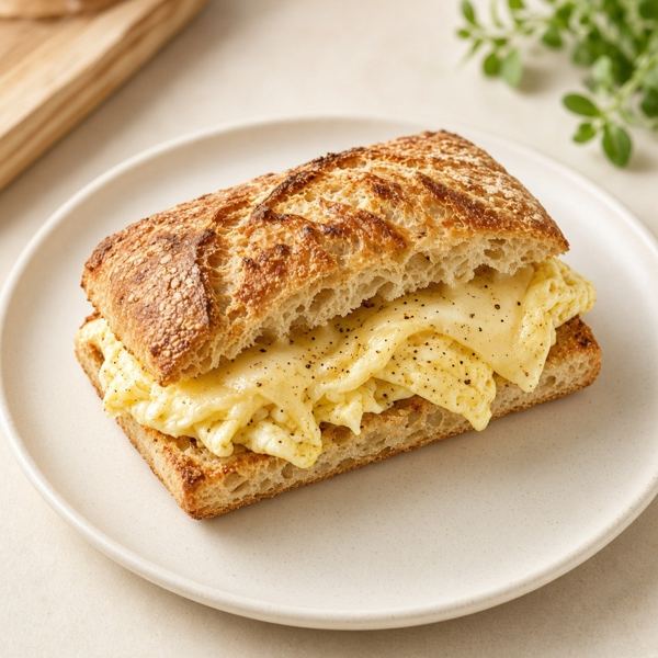 Ciabatta Egg & Cheese Sandwich from Panera Bread menu