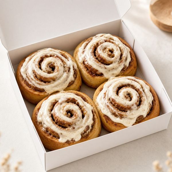 Cinnamon Roll 4-Pack from Panera Bread menu
