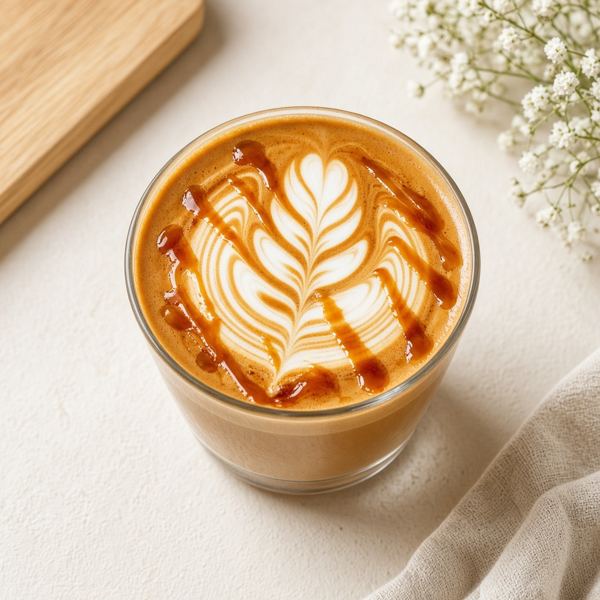 Crème Brûlée Latte from Panera Bread menu