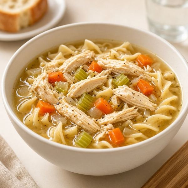 Homestyle Chicken Noodle Soup from Panera Bread menu
