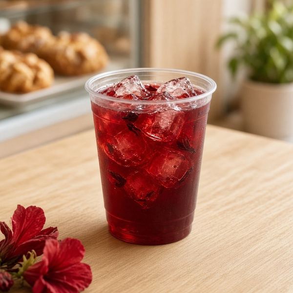 Pomegranate Hibiscus Tea from Panera Bread menu
