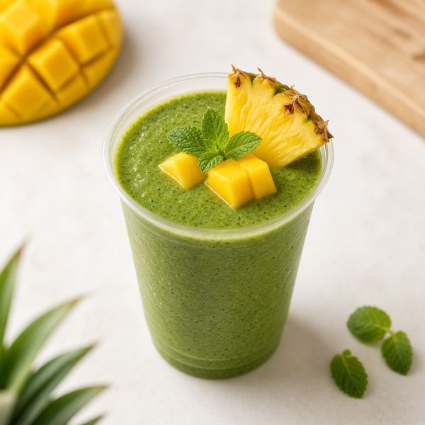 Tropical Green Smoothie from Panera Bread menu
