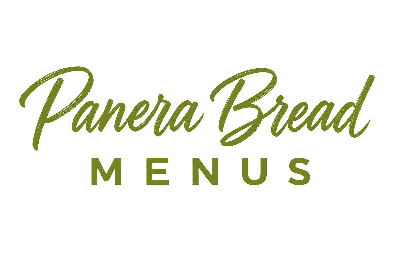 Panera Bread Menus